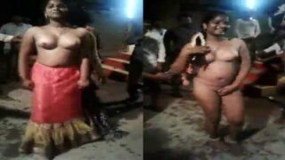 Salem village desi aadalum padalum nude dance aadum nude clip