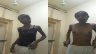 Erode eswari small boobs undressing video