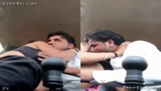 Office lady mulaiyai car driver sappum sex video leak