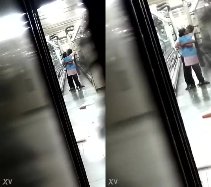 Tiruppur cotton mill companyil aunty kiss adikum hidden cam leak