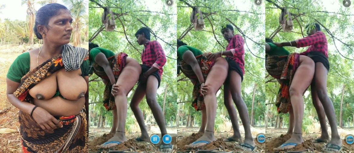 Madurai village ool Aunty ilam paiyan udan thopil ookiraal