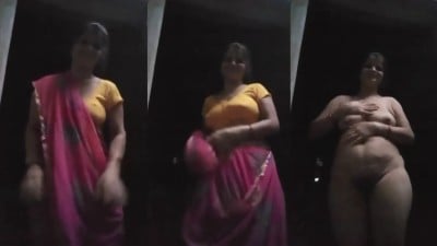 Erode gramathu aunty saree kayati nude mulai kaatugiral