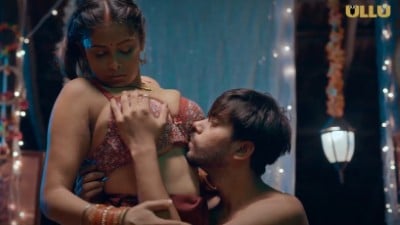 Newly married couple morning ool panum blue padam