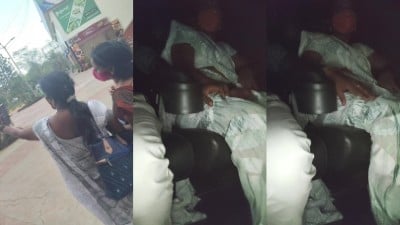 Cinema theatre ulle aunties looti adikum unseen video