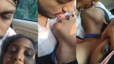 Salem girl Kavya kiss seithu mulai sappa vidum car xxx