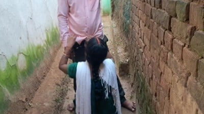 Field visit vantha bank officer kuda village wife sex