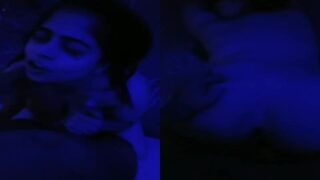 GF Birtday partyil dark blue light roomil sex seikiral