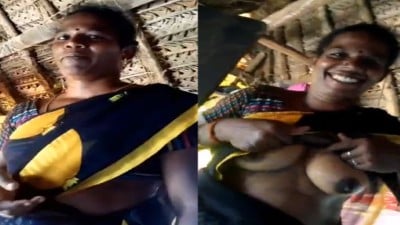 Gramathu local item aunty jacket kayati mulai kaatugiral