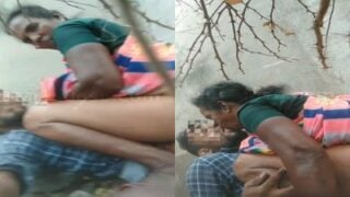 Gramathu item aunty outdoor saree fuck panum padam