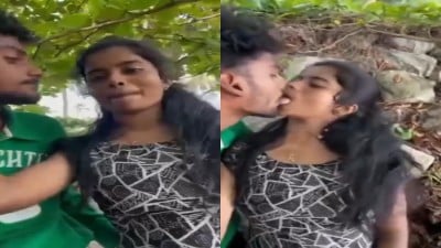 Thiruvananthapuram college couple outdoor ool clip