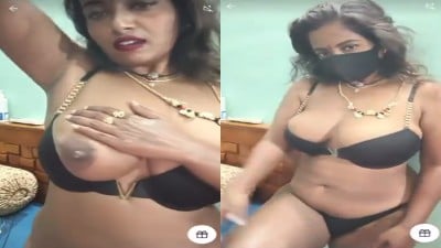 Pondicherry mature desi aunty big boobs kaatugiral