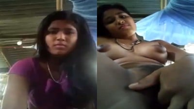 Beautiful gramathu ponnu nude pundai fingering seigiral