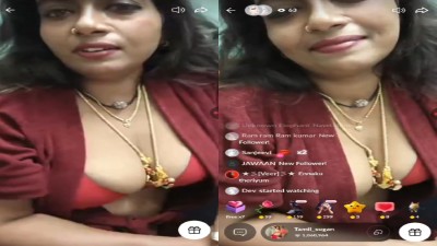 Chennai actress aunty live ool talk panum sexy video